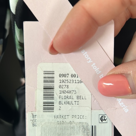 NWT Avec Les Filles Floral‎ Print (Tulips) Print Dress - Picture 8 of 10